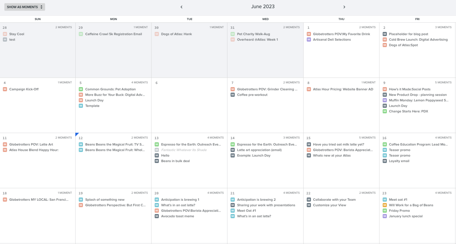 What Does A Marketing Calendar Look Like