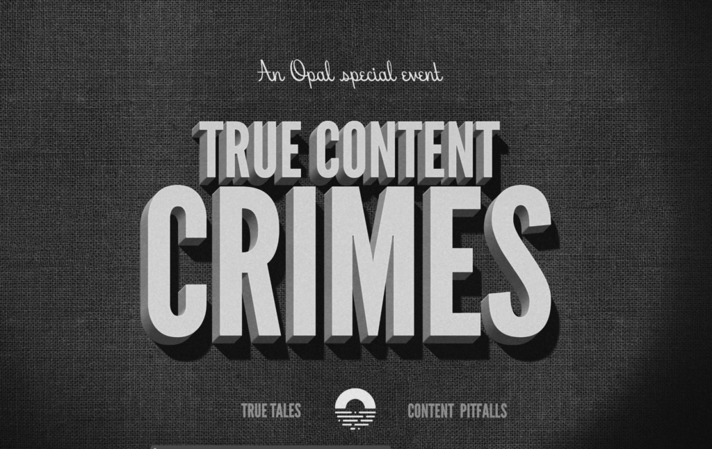 True Content Crimes